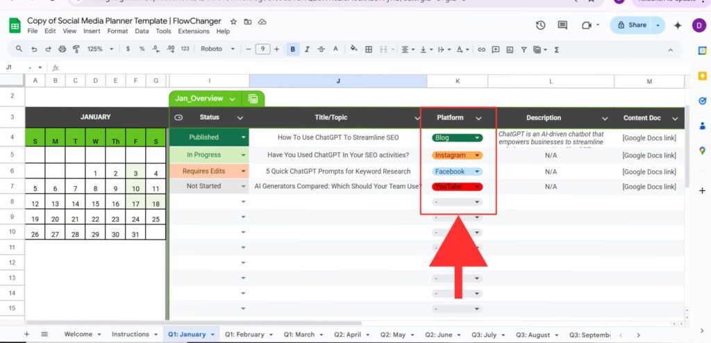 social media planner best content planner